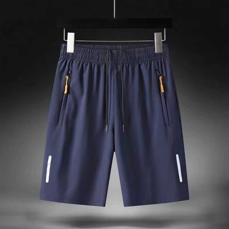 Sports Shorts Men's Summer Thin Ice Silk Casual Five-point Pants Men's Loose Plus Size Quick-drying Quick-drying Pants Men's New Arrival