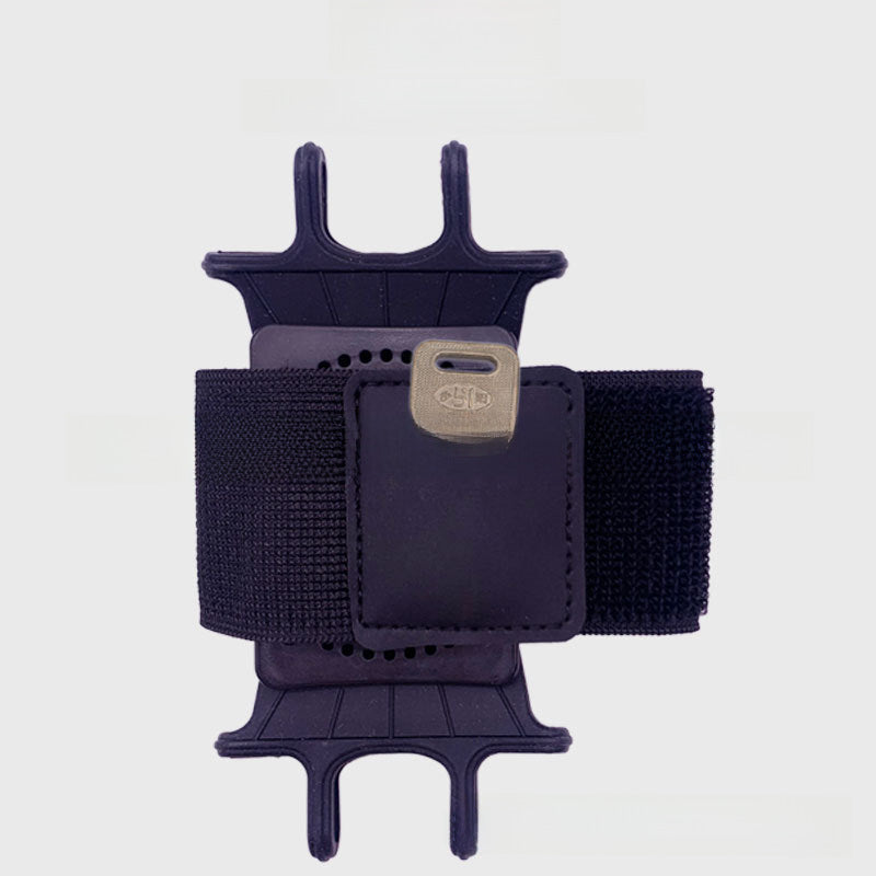 Adjustable Elastic Velcro Silicone Phone Holder for Wrist & Arm – Multi-Size Compatible