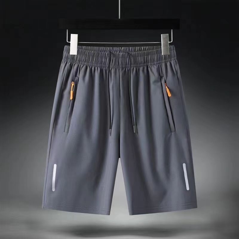 Sports Shorts Men's Summer Thin Ice Silk Casual Five-point Pants Men's Loose Plus Size Quick-drying Quick-drying Pants Men's New Arrival