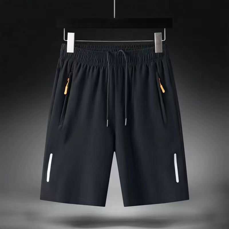 Sports Shorts Men's Summer Thin Ice Silk Casual Five-point Pants Men's Loose Plus Size Quick-drying Quick-drying Pants Men's New Arrival