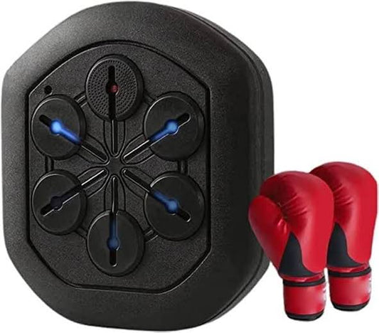 Smart Music Boxing Trainer – Electronic Wall-Mounted Boxing Target for Home Fitness