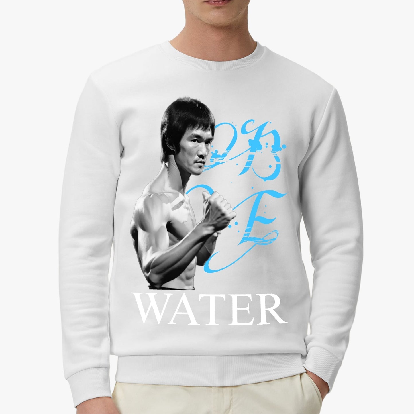 Bruce Lee 'Be Water' Inspirational Sweatshirt