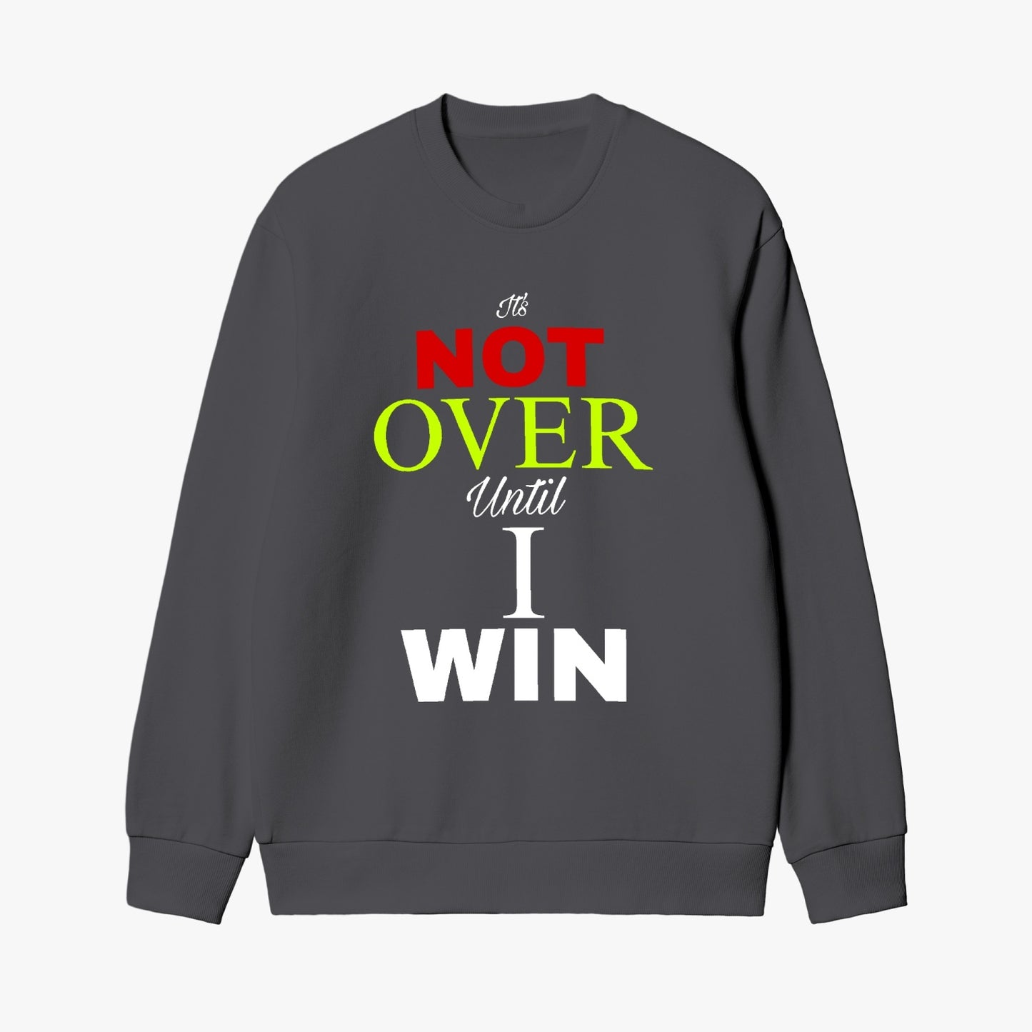 Motivational Quote Sweatshirt - Inspire and Conquer