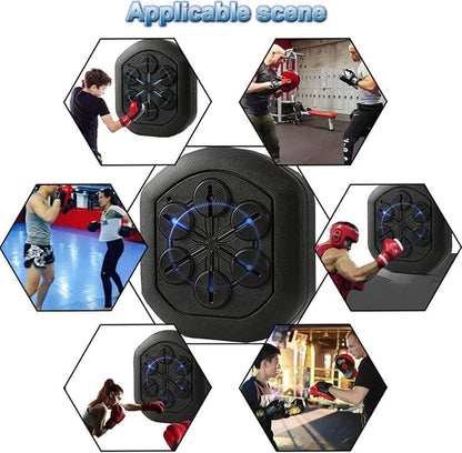 Smart Music Boxing Trainer – Electronic Wall-Mounted Boxing Target for Home Fitness