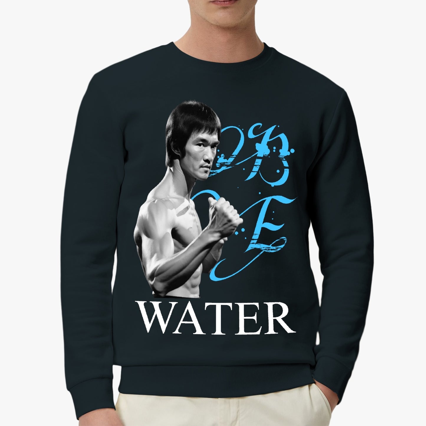 Bruce Lee 'Be Water' Inspirational Sweatshirt