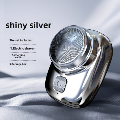 Portable Mini Electric Shaver – Rechargeable Travel Razor for Men