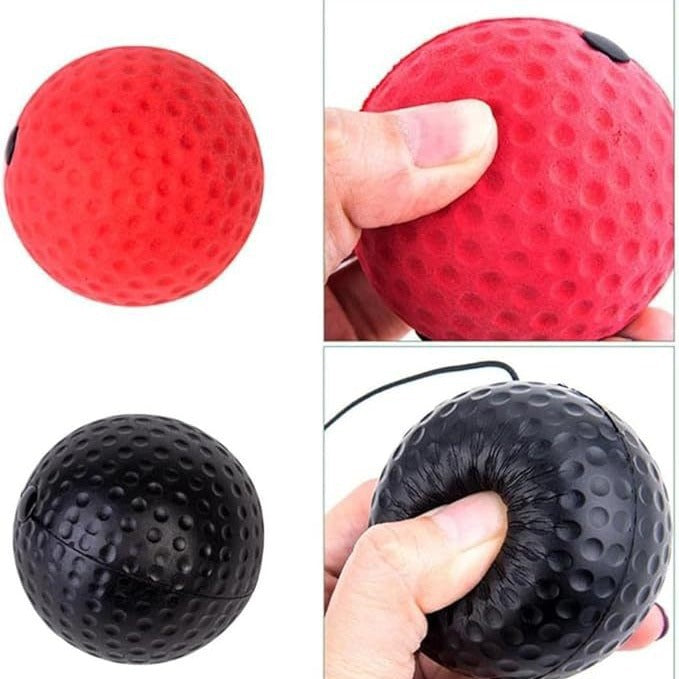 Boxing Reaction Ball Decompression Head-mounted Boxing Ball Head-mounted Training Speed Ball Dodge Sanda Fighting Magic Play