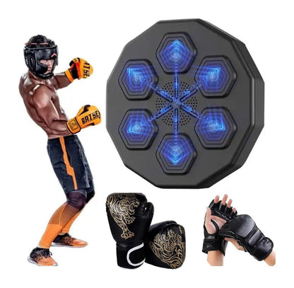Smart Music Boxing Trainer – Bluetooth Boxing Target & Home Fitness Equipment