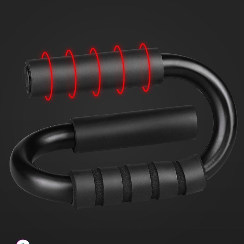 S-Type Push-Up and Fitness Twist Wheel for Chest and Ab Training