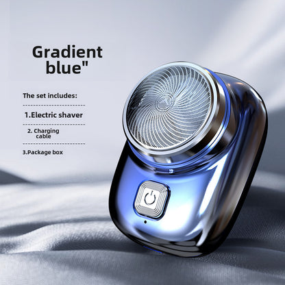 Portable Mini Electric Shaver – Rechargeable Travel Razor for Men