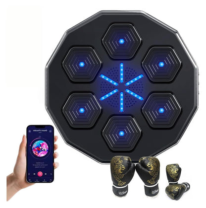 Smart Music Boxing Trainer – Bluetooth Boxing Target & Home Fitness Equipment