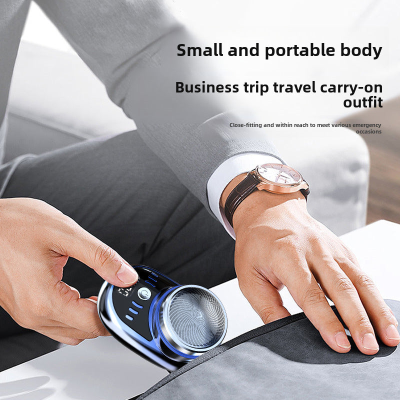 Portable Mini Electric Shaver – Rechargeable Travel Razor for Men