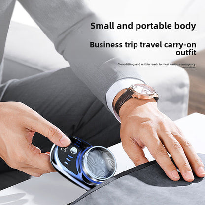 Portable Mini Electric Shaver – Rechargeable Travel Razor for Men