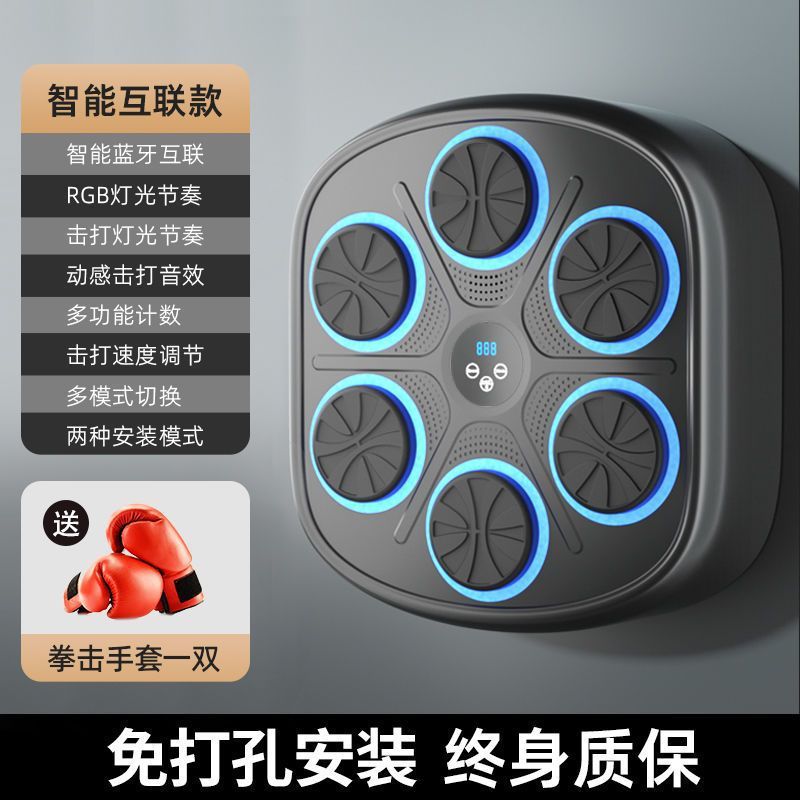 Smart Music Boxing Target - Indoor Sparring & Training for All Ages