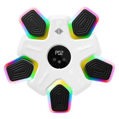 Music Boxing Target Bluetooth Sports Fitness 8 Color Fantasy Lantern Boxing Home Training Boxing Wall Target Cross-border New