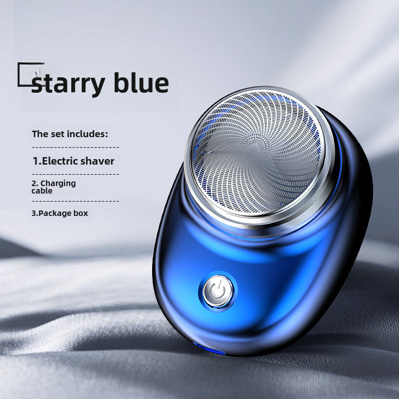 Portable Mini Electric Shaver – Rechargeable Travel Razor for Men