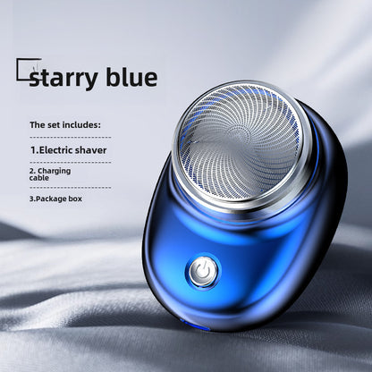 Portable Mini Electric Shaver – Rechargeable Travel Razor for Men