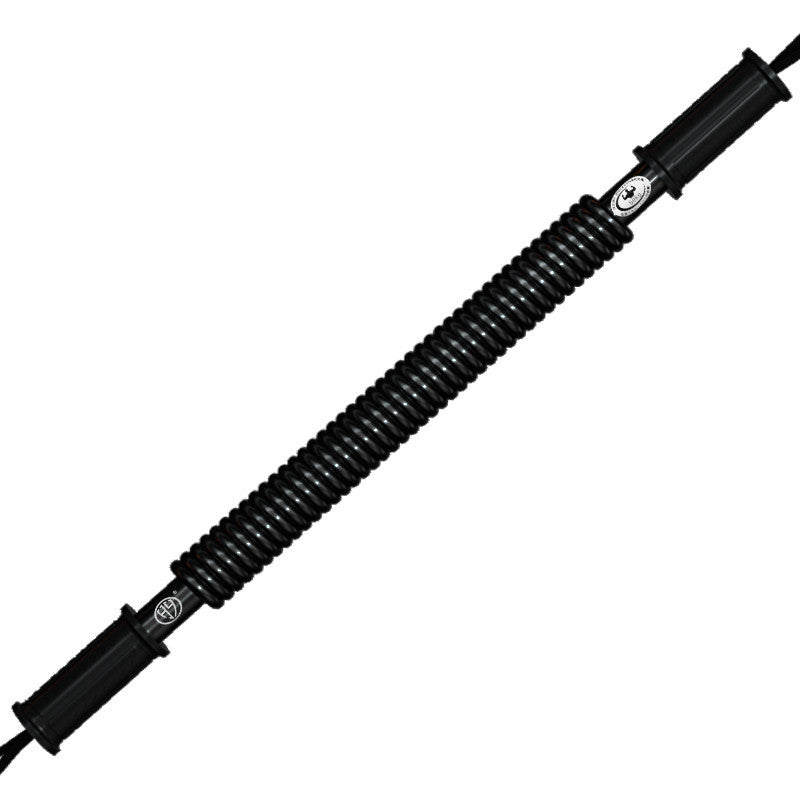 HY Factory Black Arm Strength Device Powerful Men's Home Fitness Equipment Trunk Body-proof Stick Large Spring Iron Stick No Deformation
