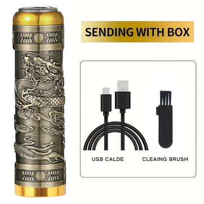 Portable Mini Electric Shaver – Rechargeable Travel Razor for Men