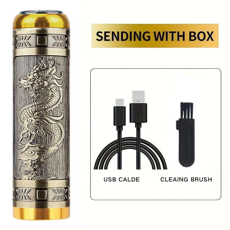 Portable Mini Electric Shaver – Rechargeable Travel Razor for Men