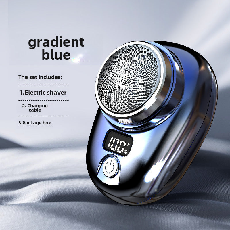 Portable Mini Electric Shaver – Rechargeable Travel Razor for Men