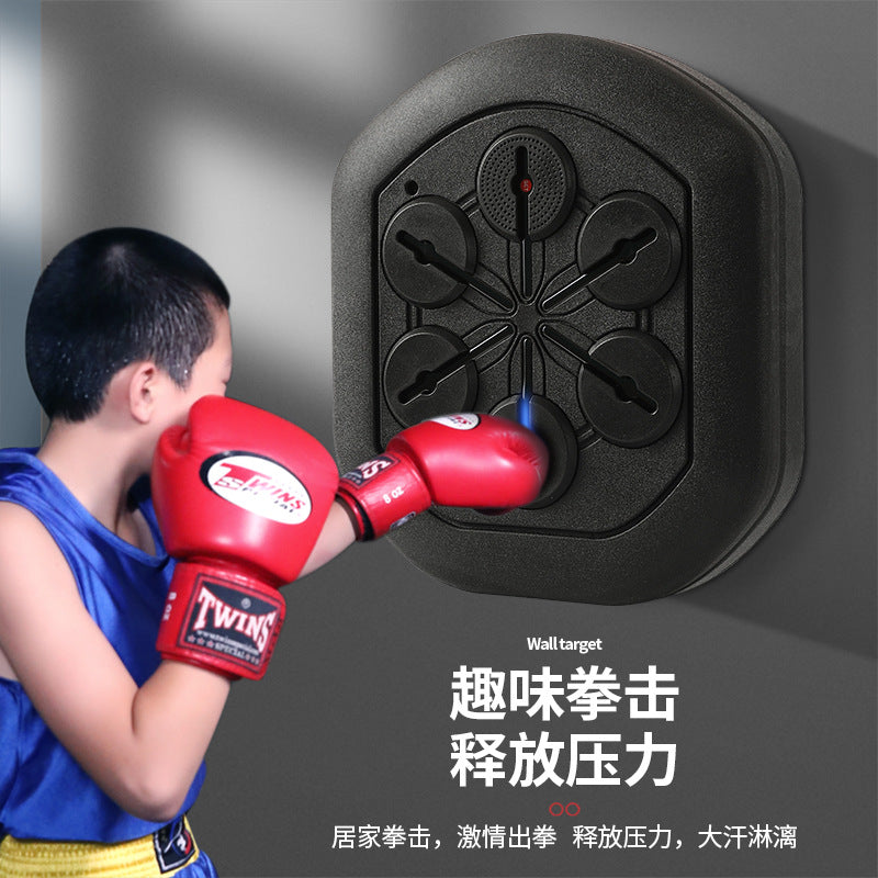 Smart Music Boxing Trainer – Electronic Wall-Mounted Boxing Target for Home Fitness