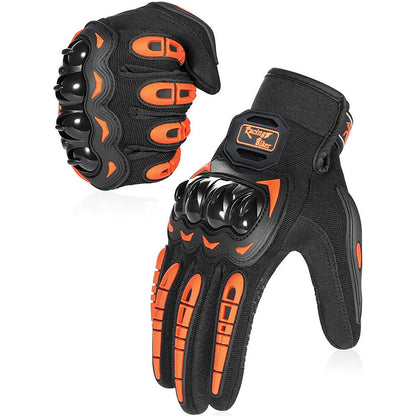 Spring/Summer Motorcycle Gloves: Touchscreen, Drop-Resistant, Hard Shell Protection