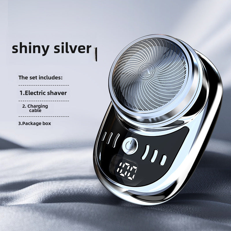 Portable Mini Electric Shaver – Rechargeable Travel Razor for Men