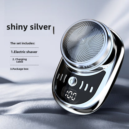 Portable Mini Electric Shaver – Rechargeable Travel Razor for Men