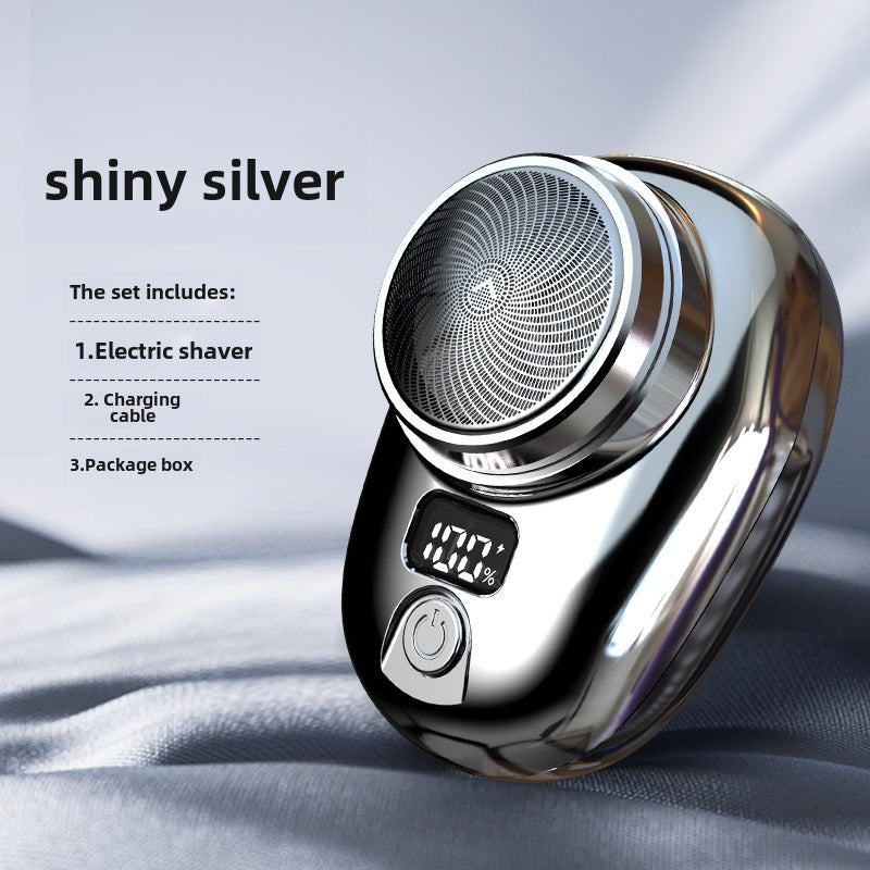 Portable Mini Electric Shaver – Rechargeable Travel Razor for Men