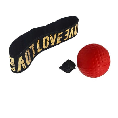 Boxing Reaction Ball Decompression Head-mounted Boxing Ball Head-mounted Training Speed Ball Dodge Sanda Fighting Magic Play