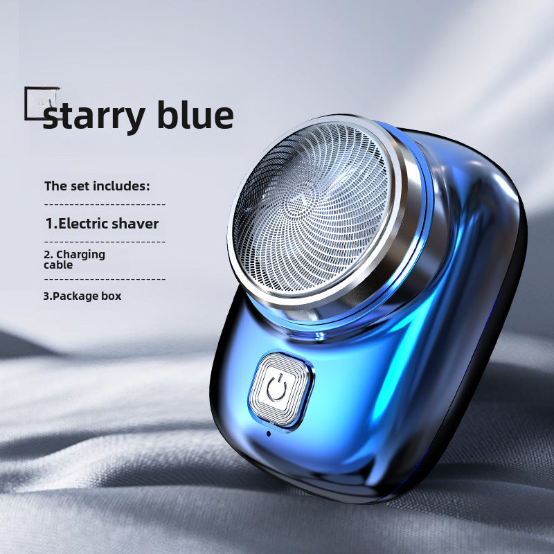 Portable Mini Electric Shaver – Rechargeable Travel Razor for Men