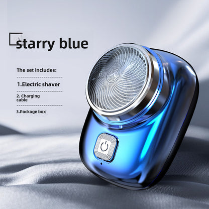 Portable Mini Electric Shaver – Rechargeable Travel Razor for Men
