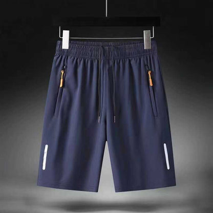 Sports Shorts Men's Summer Thin Ice Silk Casual Five-point Pants Men's Loose Plus Size Quick-drying Quick-drying Pants Men's New Arrival