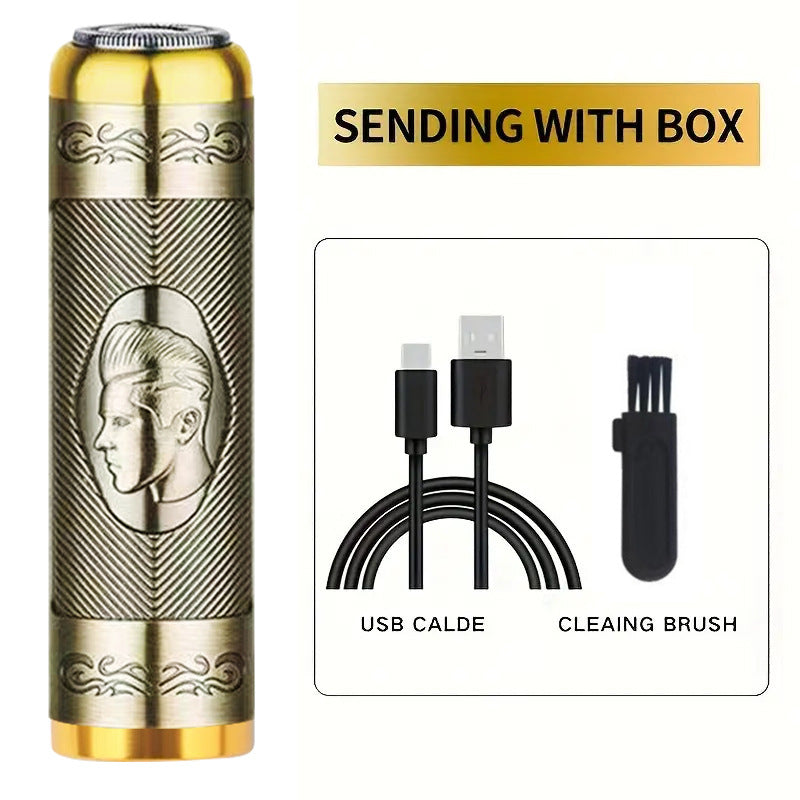 Portable Mini Electric Shaver – Rechargeable Travel Razor for Men