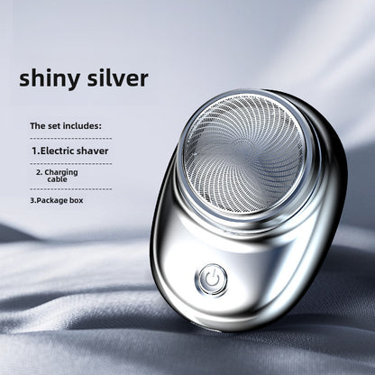 Portable Mini Electric Shaver – Rechargeable Travel Razor for Men
