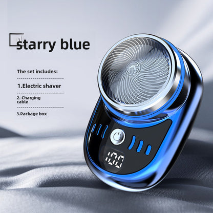 Portable Mini Electric Shaver – Rechargeable Travel Razor for Men