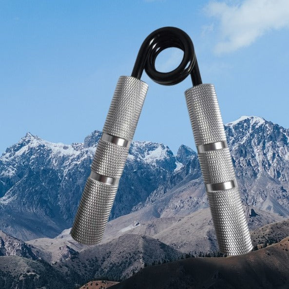 All-Metal Aluminum Grip Strength Trainer for Heavy-Duty Arm Rehabilitation