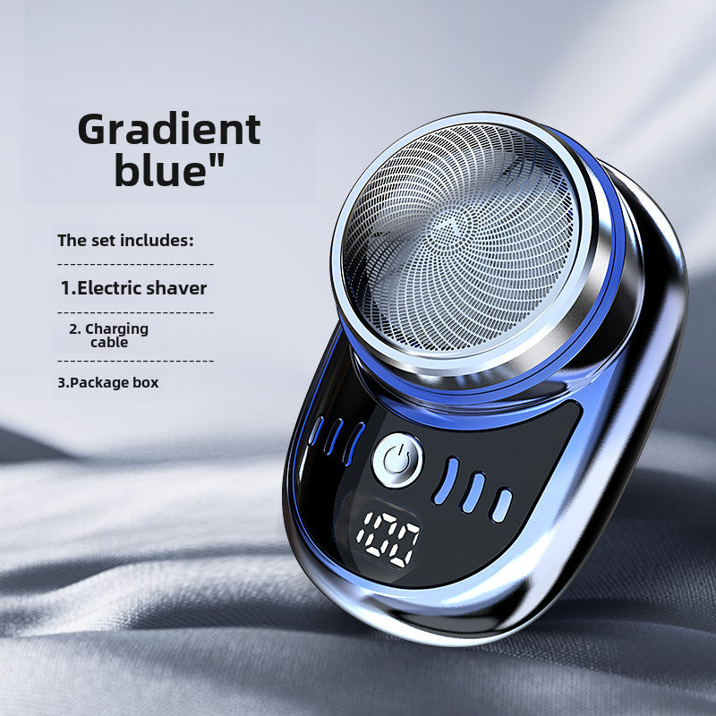 Portable Mini Electric Shaver – Rechargeable Travel Razor for Men