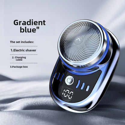 Portable Mini Electric Shaver – Rechargeable Travel Razor for Men