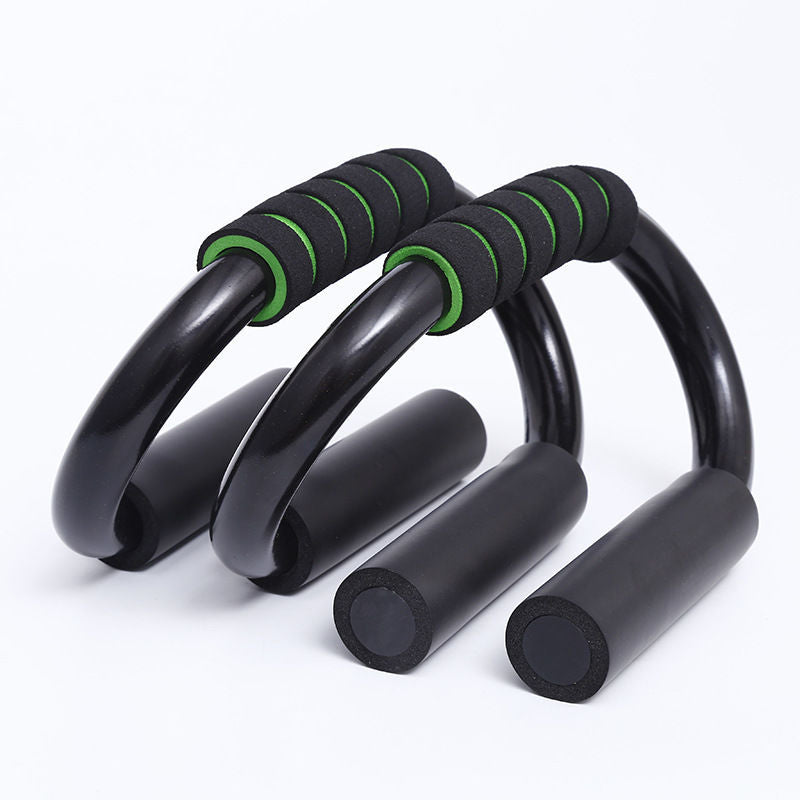 S-Type Push-Up and Fitness Twist Wheel for Chest and Ab Training