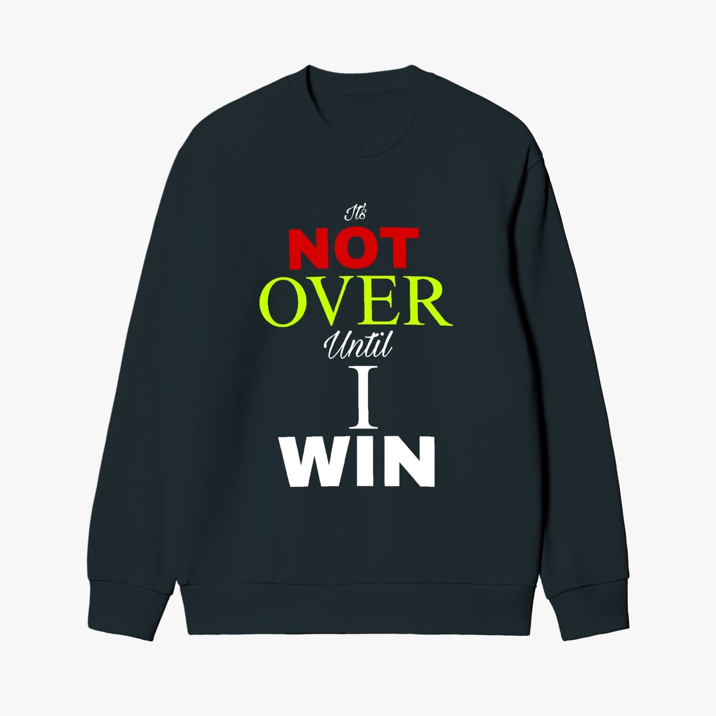 Motivational Quote Sweatshirt - Inspire and Conquer