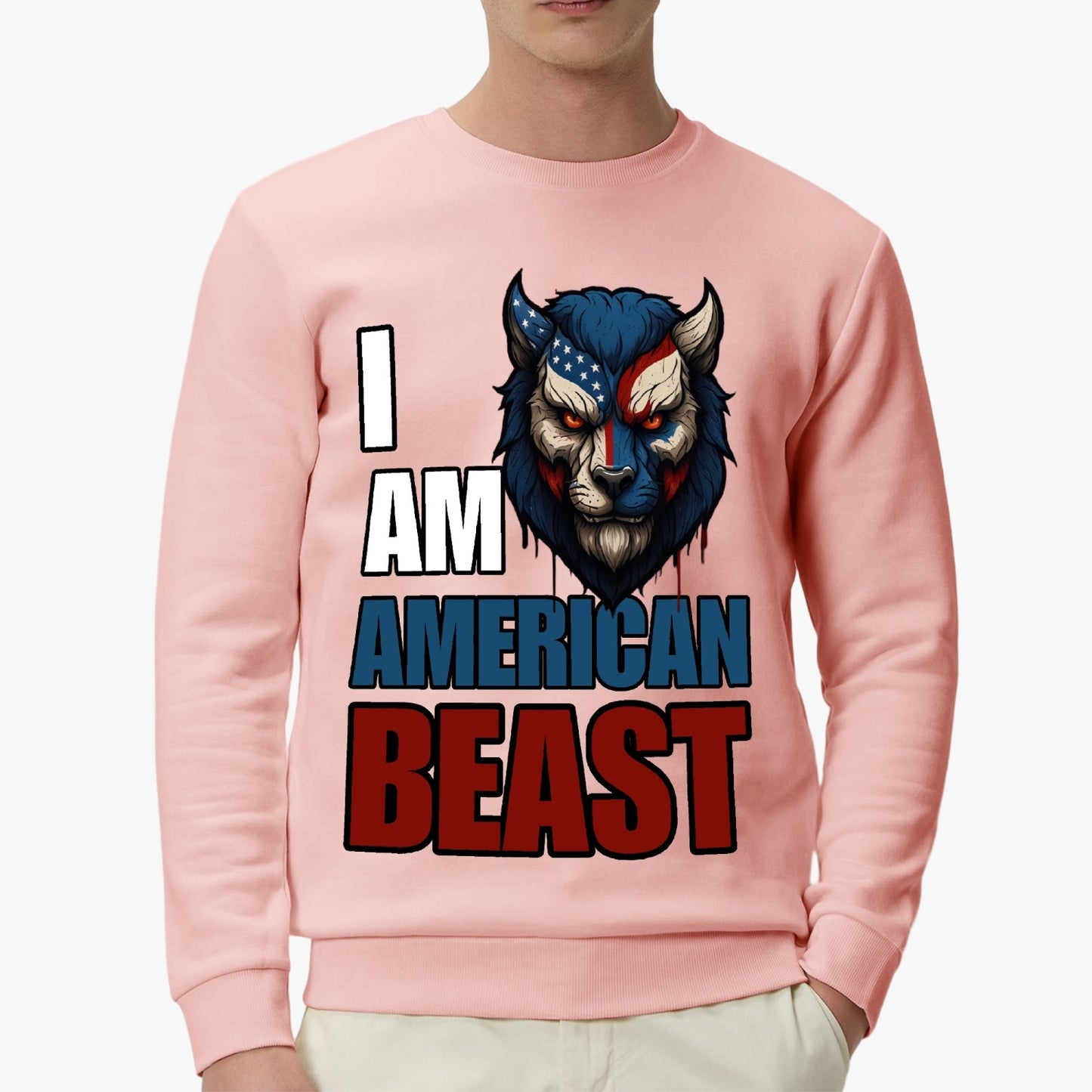 I Am American Beast - Logo Sweatshirt