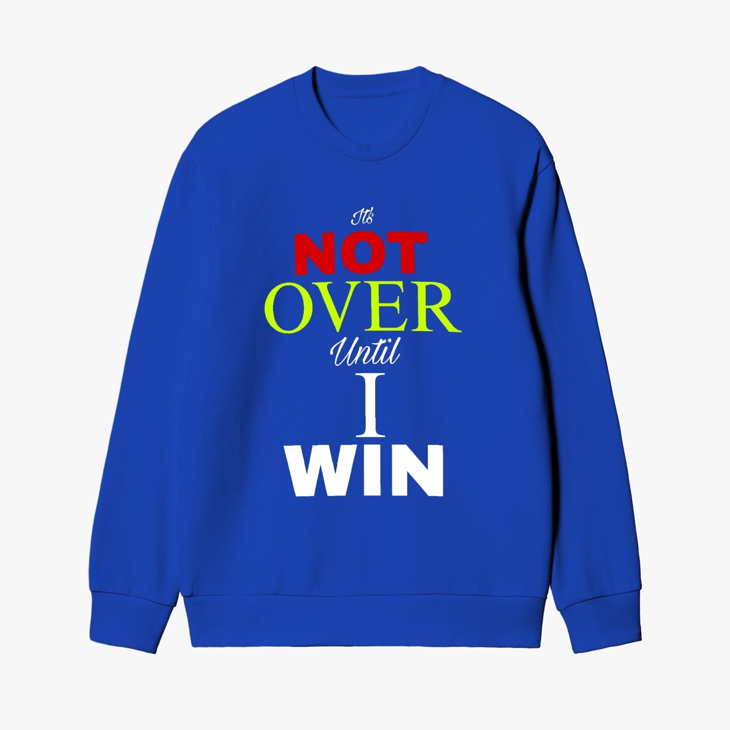 Motivational Quote Sweatshirt - Inspire and Conquer