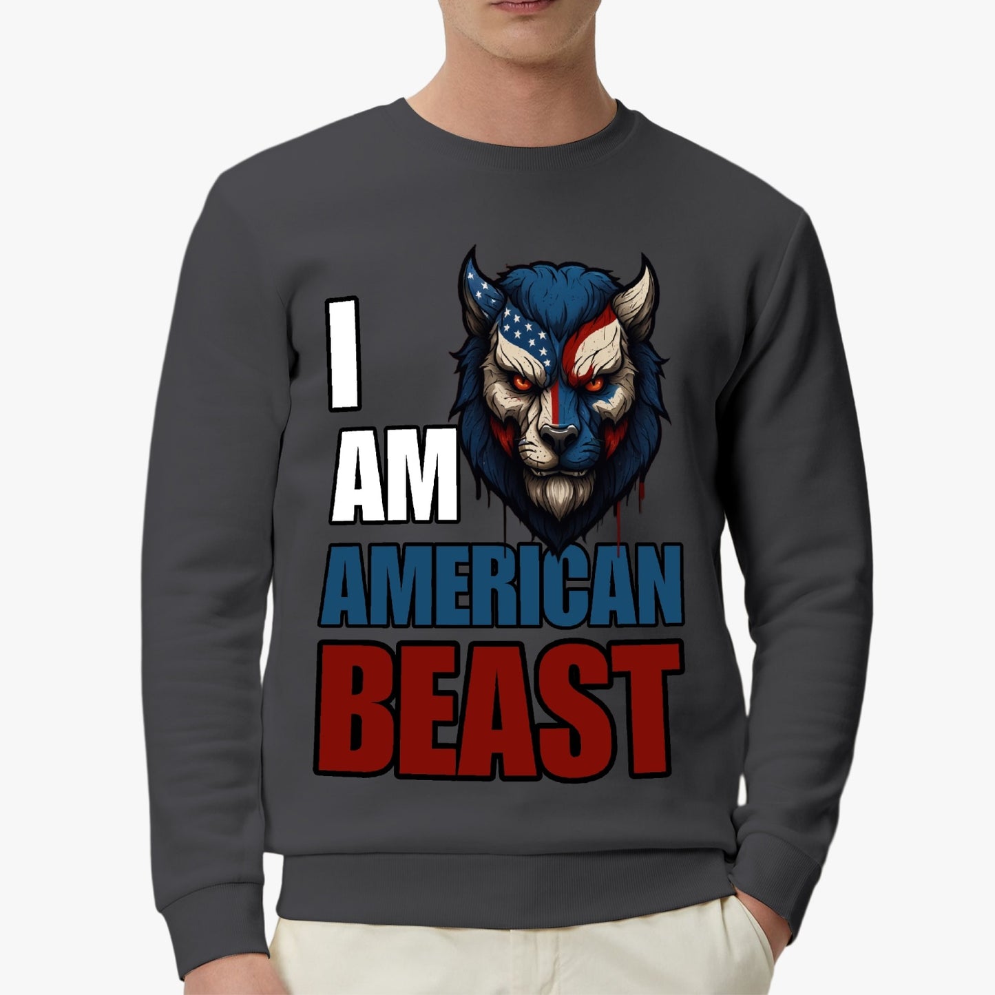 I Am American Beast - Logo Sweatshirt