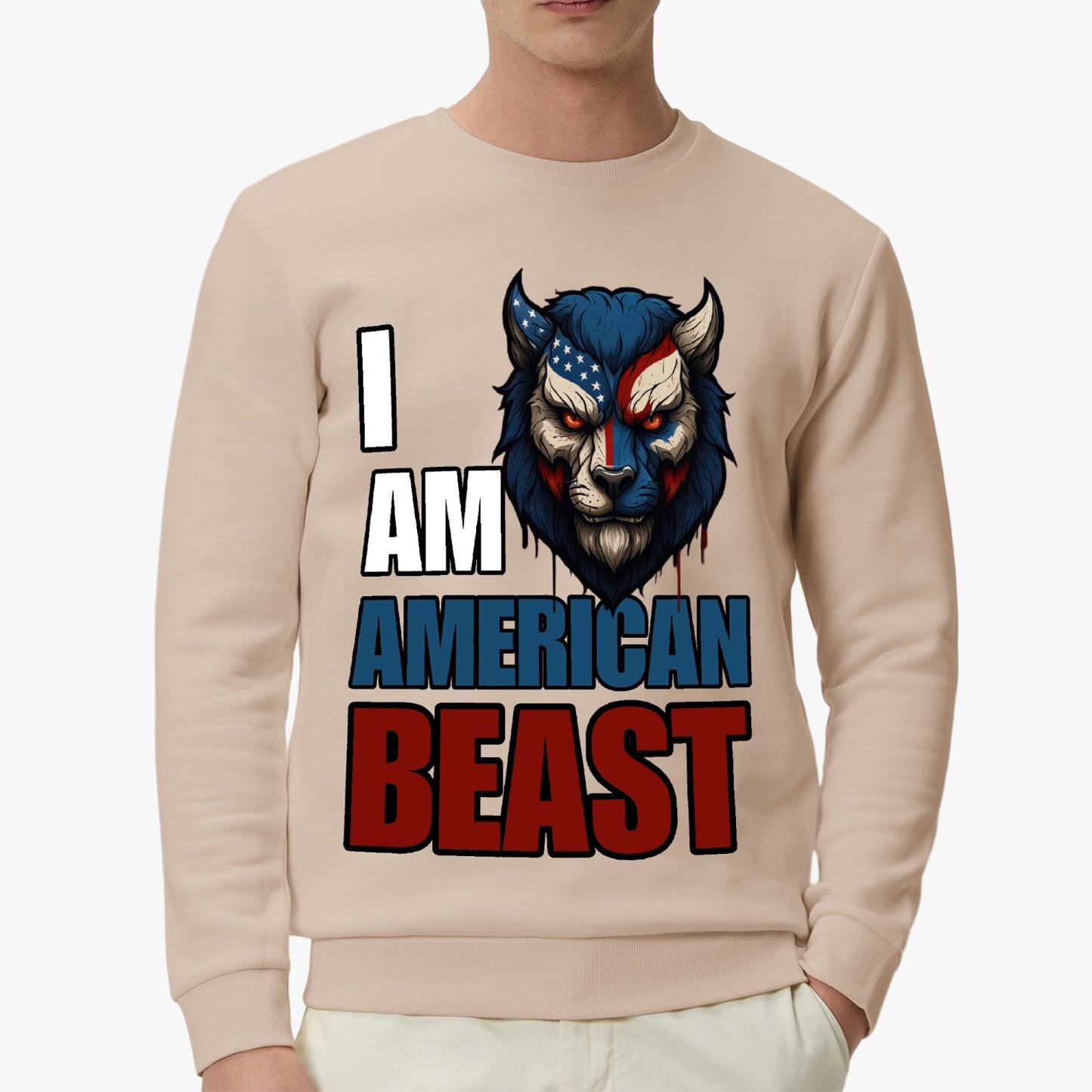 I Am American Beast - Logo Sweatshirt