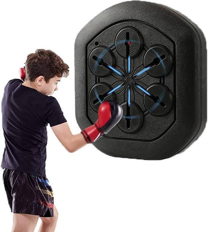Smart Music Boxing Trainer – Electronic Wall-Mounted Boxing Target for Home Fitness